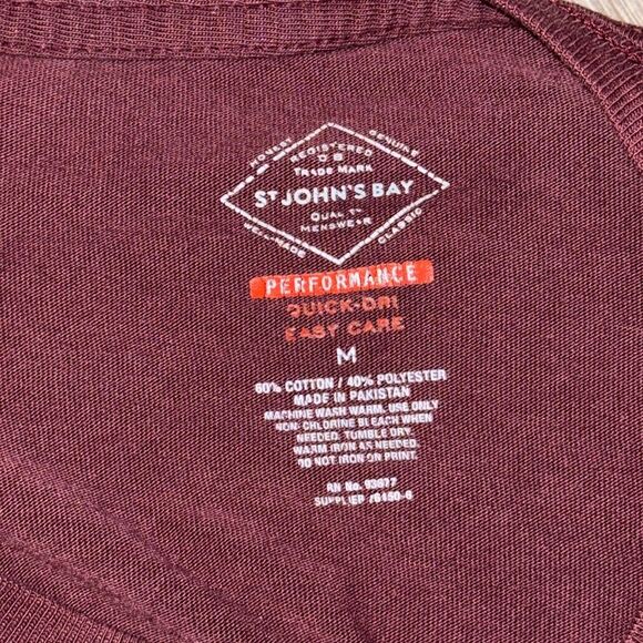 St.John’s Bay men T-shirt- lot of 2- size M - Picture 6 of 7